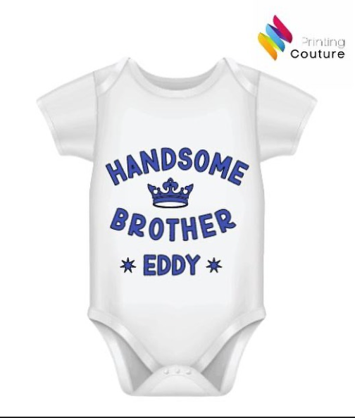 Personalised Baby Vest