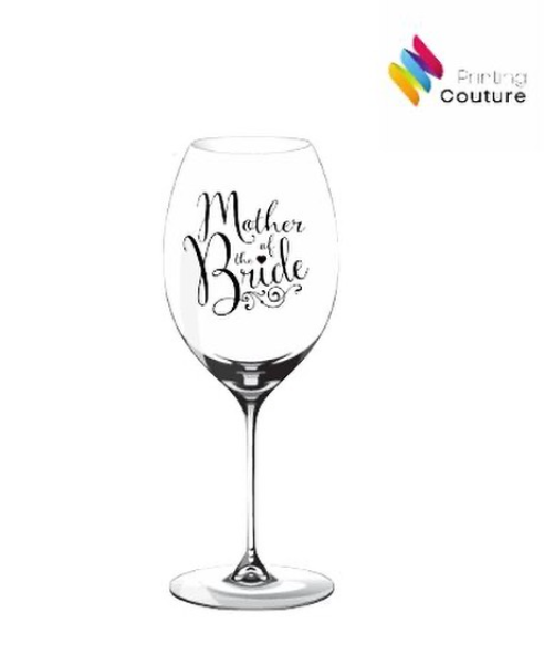 Mother of the Bride Champagne / Wine Glass