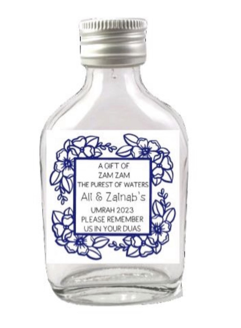 Zamzam bottles - Wedding favours - Islamic gifts - Umrah present